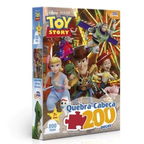 Quebra Cabeça 200 peças Toy Story - Toyster