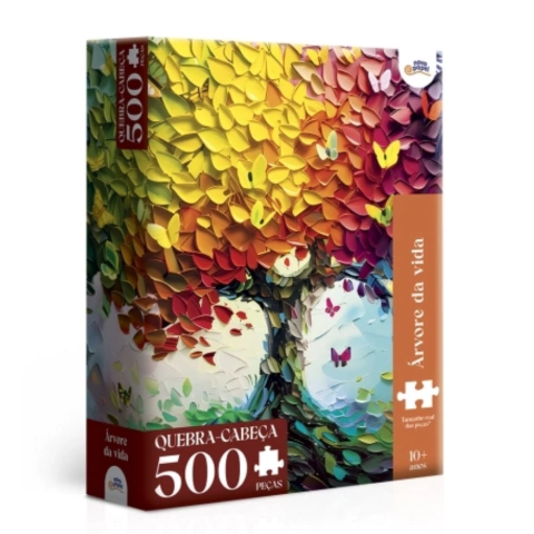 Quebra Cabeça 500 peças Arvore Da Vida - Toyster