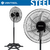 VENTILADOR COLUNA 50CM STEEL PT BIVOLT SOL - loja online