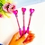 Caneta Fofa- Coração Rosa