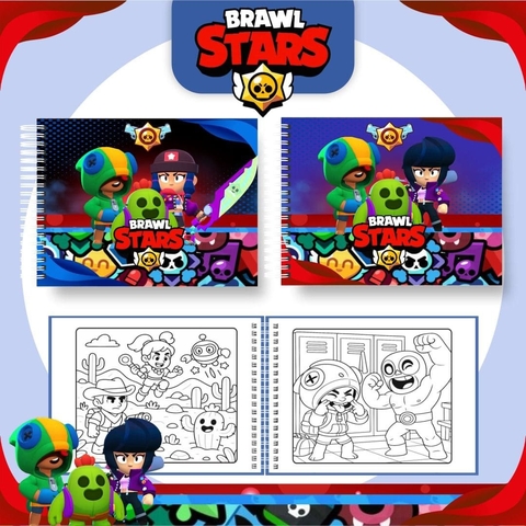 Livro de Colorir- Coloring book- Colorir-Colorindo- Brawl Stars - comprar online