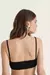 top tricot hibisco preto - comprar online