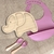 Kit Prato Elefante e Talheres Bambu com Babador de Silicone (4 peças) - Bloo Baby