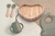 Imagem do Kit Prato Coração e Talheres de Bambu com Copo e Babador em Silicone (5 peças)