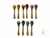 Kit Prato Coruja e Talheres Bambu com Babador de Silicone