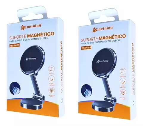 Suporte Magnético com Dobramento Duplo para Painel Peining PEI-PH03