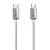 Cabo Luxury Acrylic Branco Dual Type-C Hrebos CB-309C - comprar online