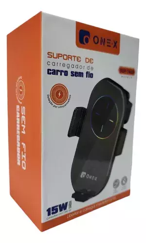 Suporte Veicular de Carregamento por Indução 15W sem fio ONE-X SUP-7433