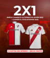 NUEVA PROMO EXCLUSIVA 2x1 RIVER - ¡NUEVA CAMISETA ALTERNATIVA 2025 + CAMISETA TITULAR 2025! - comprar online