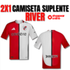 2x1 NUEVA CAMISETA ALTERNATIVA RIVER - ¡Llevate 2 camisetas por el precio de 1 + 50%OFF! - comprar online