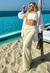 Conjunto Feminino Calça Renda Cropped