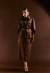 Saia Midi Tweed Cargo Zíper - comprar online