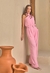 Imagem do Conjunto Feminino Body Ombro Só Calça Reta Crepe Patou