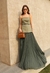 Vestido Midi Linho Linho Rami Plissado com Cinto - Nina Ritz
