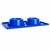 Imagem do Kit Comedouro e Bebedouro 450ml com Base Higienica