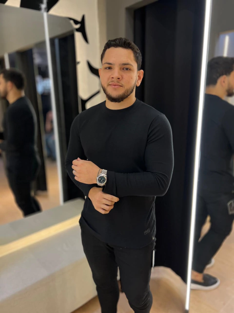 Manga Longa Malibu Homine Clothing - PRETO - comprar online