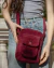 Bandolera Corderoy Morado - comprar online