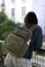 Mochila Corderoy Verde Oliva
