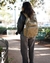Mochila Corderoy Verde Oliva - comprar online