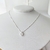 Colar de Prata 925 Gota Brilhante - comprar online