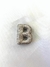 Colar Inicial Cravejada Banhada A Ouro 18k E Ródio Branco - Talita Sobrinho Store