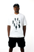 CAMISETA OVERSIZED - STAMP & CHAOS OFF WHITE - comprar online