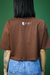 Imagem do CROPPED OVERSIZED - VERIFY BROWN