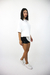 SHORTS TACTEL FEMININO - GLOBE BLACK - Stamp & Co