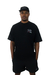 CAMISETA OVERSIZED - LIFE'S MARATHON BLACK na internet