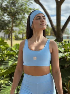 Faixa de cabelo - Azul na internet