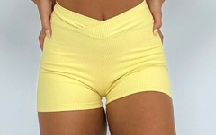 Short canelado - Banana split - comprar online