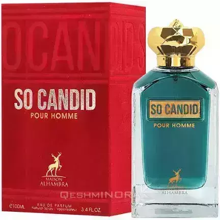 So Candid Maison Alhambra - EDP 100ml (Ref. Olfativa: Scandal ) Perfume Masculino