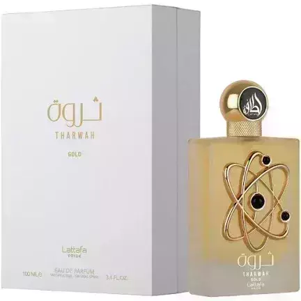Tharwah Gold - Lattafa - EDP 100ml - (Ref. Olfativa: Libre Intense) Perfume Árabe Feminino
