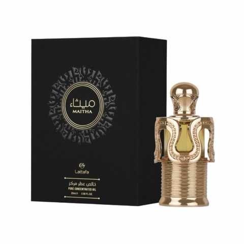 Attar Maitha Lattafa - Puro Óleo / Essência - 20ML - (Ref. Olf. Escapade Gourmande Maison Mataha)