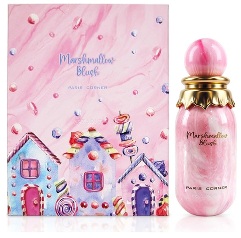 Marshmallow Blush Paris Corner - 100ML- EDP (Ref. Olf. Yum Boujee Marshmallow | 81 Kayali Fragrances)