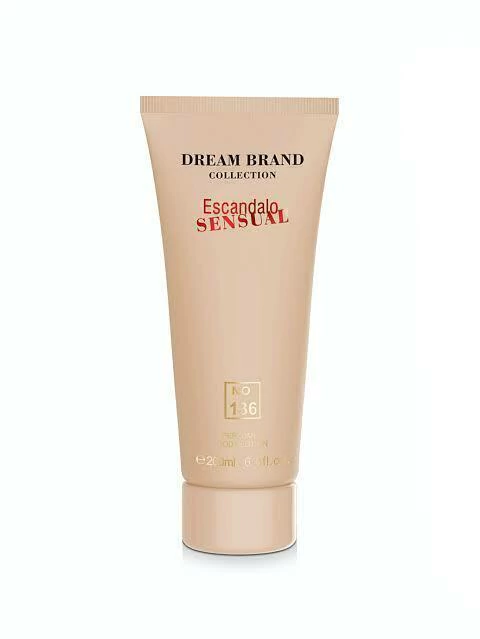 Hidratante Escândalo Sensual Brand Collection 200ml -N.136- Ref. Olfativa: Scandal