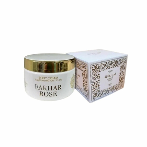 Pasta Hidratante Corporal Fakhar Rose - 200gr Isabelle La Belle - Pote - Pasta