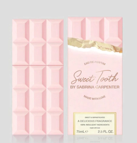 Sweet Tooth Sabrina Carpenter - 75ML - EDP (Ref. Olf. Fresh Cream Warm Cashmere Philosophy)