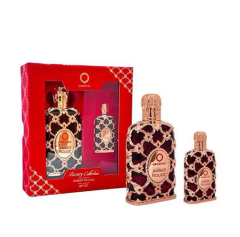 Kit Amber Rouge Eau de Parfum Orientica 30ml+ miniatura 7.5ml (Ref. olfativa: Baccarat Rouge 450)