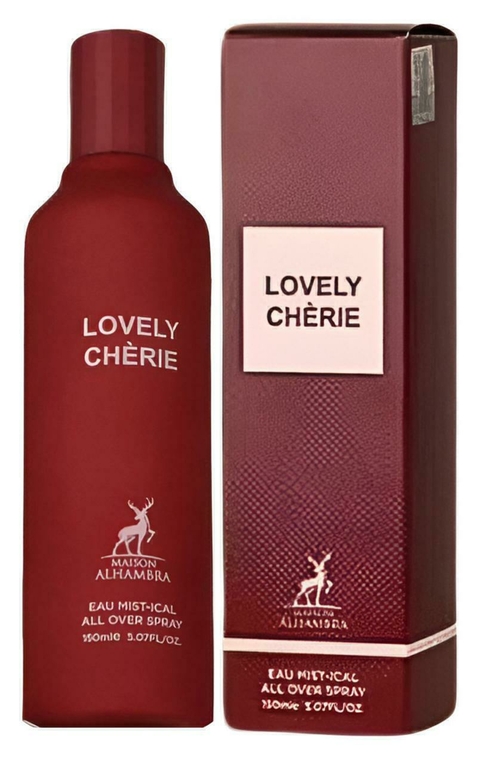 Perfume Corpo e Cabelo Alhambra Lovely Chérie 150ml - Inspiração Lost Cherry Tom Ford