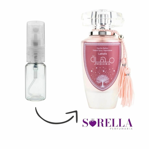 Mohra Silky Rose - Lattafa - Decante 5 ml - comprar online