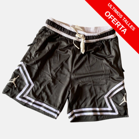 Short Diamond Jordan - Negro