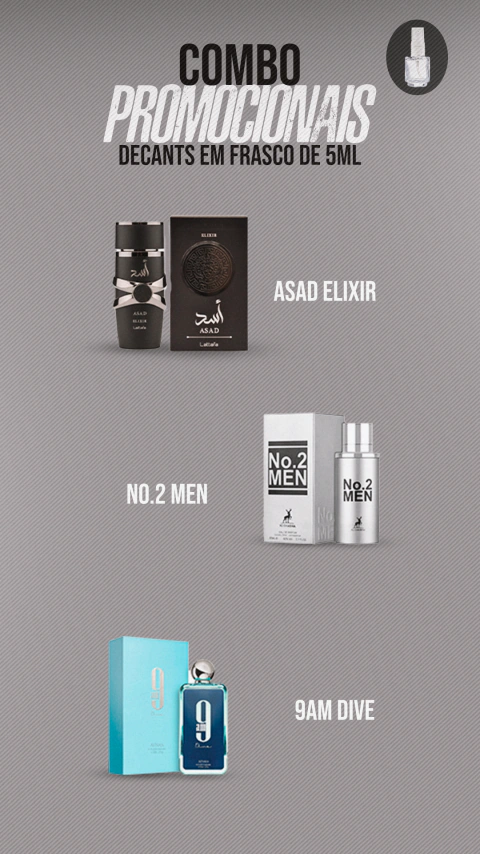 ASAD ELIXIR - NO2 MEN - 9AM DIVE/ DECANT 5 ML
