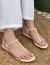 Rasteira Elise Nude - comprar online