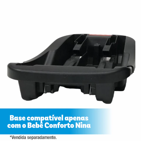 BASE PARA ACOPLAR BEBE CONFORTO NINA - BASE PARA VEICULOS PASSEAR GRUPO 0+ ATÉ 13 KG