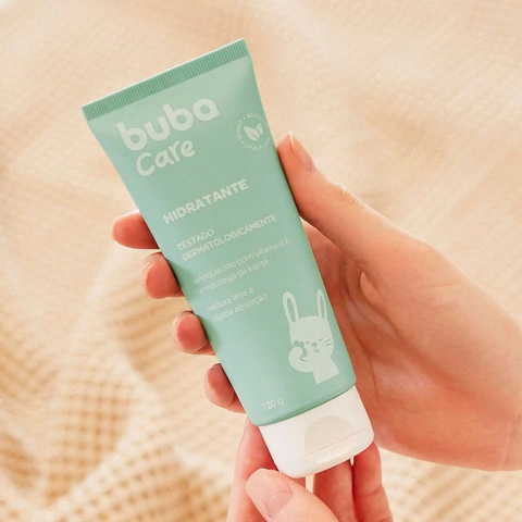 HIDRATANTE BUBA CARE BEBÊ – HIDRATAÇÃO E CUIDADO PARA A PELE | USO INFANTIL