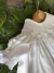 Vestido Infantil com Bordado em pérolas - comprar online