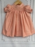 Vestido casinha de abelha salmão na internet