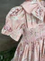 Vestido infantil com babados e estampa floral - My Little Dress Kids