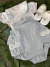 Jardineira de bebe Azul claro - My Little Dress Kids